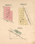 Robertson; Abbott; Cleves from Plat Book of Hardin County, Iowa : Drawn from Actual Surveys & County Records 1892 by Relic Map Company
