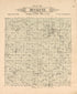 Plat of Buckeye from Plat Book of Hardin County, Iowa : Drawn from Actual Surveys & County Records 1892 by Relic Map Company