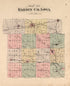 Map of Harden County, Iowa from Plat Book of Hardin County, Iowa : Drawn from Actual Surveys & County Records 1892 by Relic Map Company