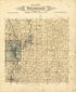 Plat of Bradford from Plat Book of Chickasaw County, Iowa : Drawn from Actual Surveys & County Records 1892 by Relic Map Company