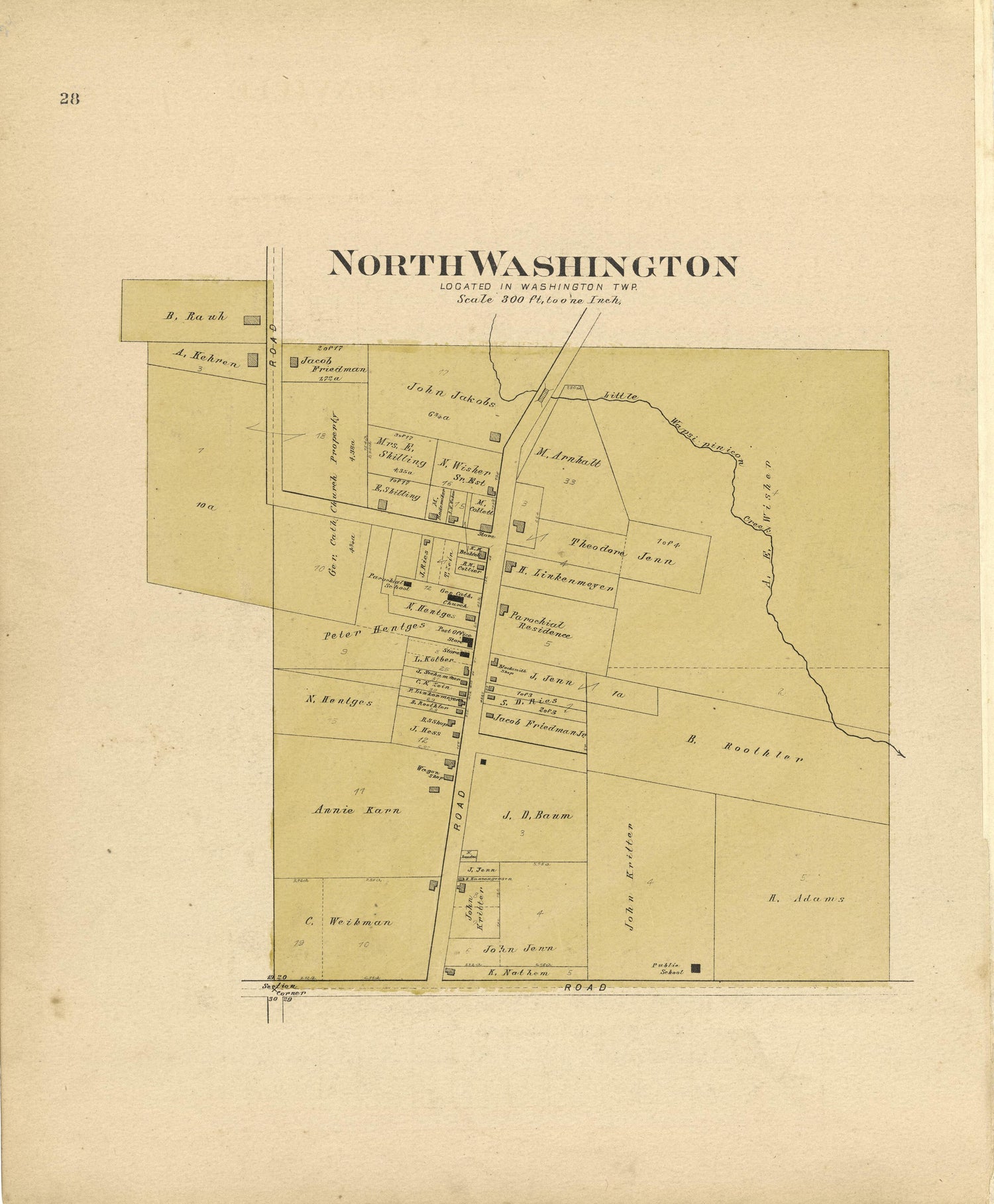 This old map of Chickasaw County, Iowa,  was created by Balliet &amp; Volk|Bourquin, F. (Frederick)|North West Publishing Co in 1892