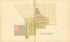 Fredericksburg from Plat Book of Chickasaw County, Iowa : Drawn from Actual Surveys & County Records 1892 by Relic Map Company