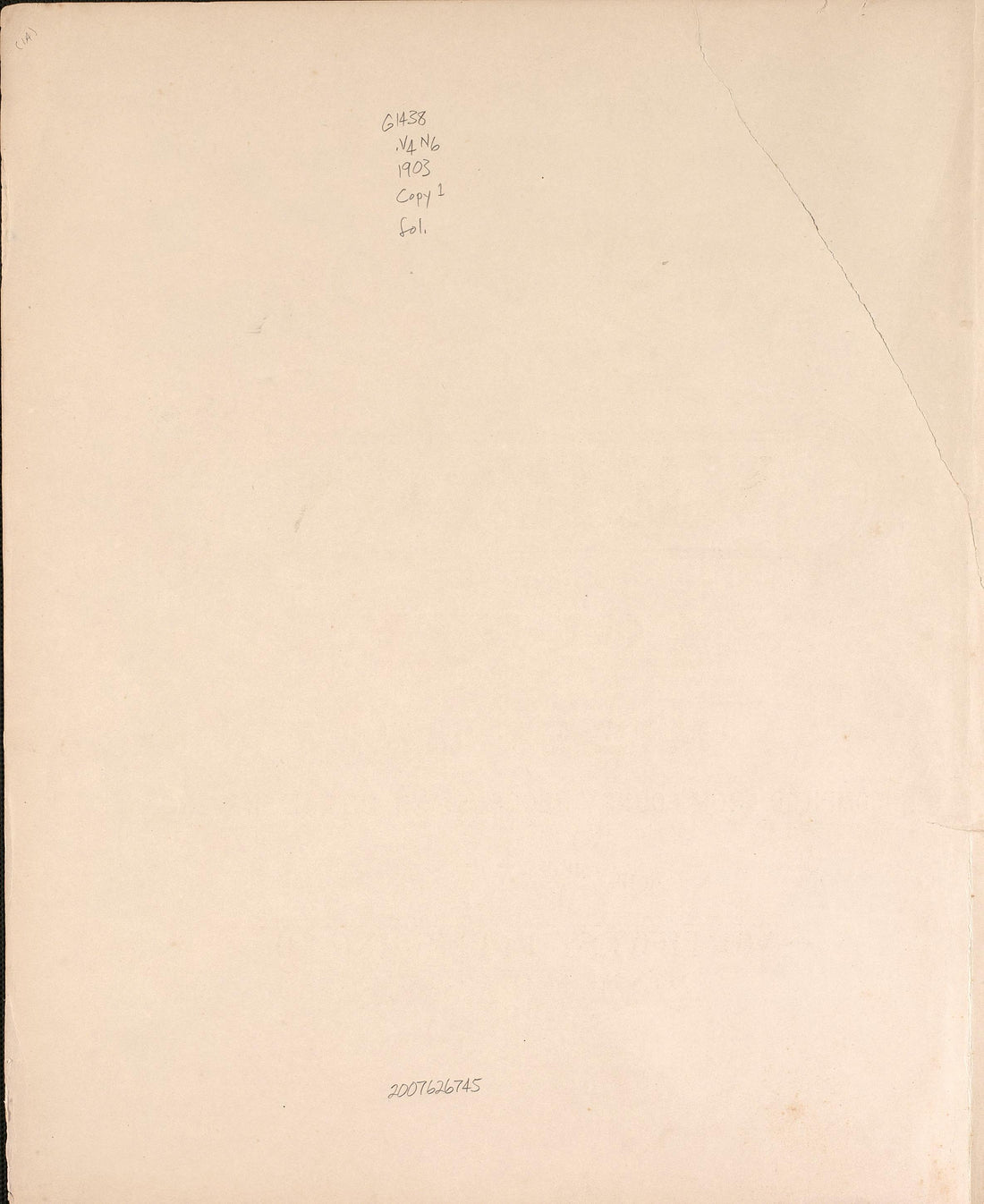 Endpage from Plat Book of Vernon County, Missouri : Compiled from County Records and Actual Surveys 1903 by Relic Map Company