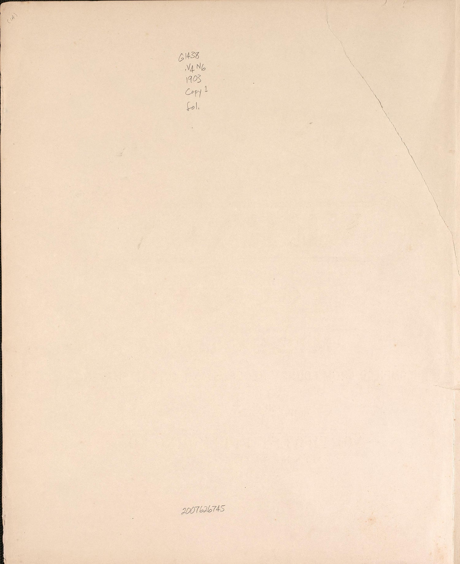 Endpage from Plat Book of Vernon County, Missouri : Compiled from County Records and Actual Surveys 1903 by Relic Map Company