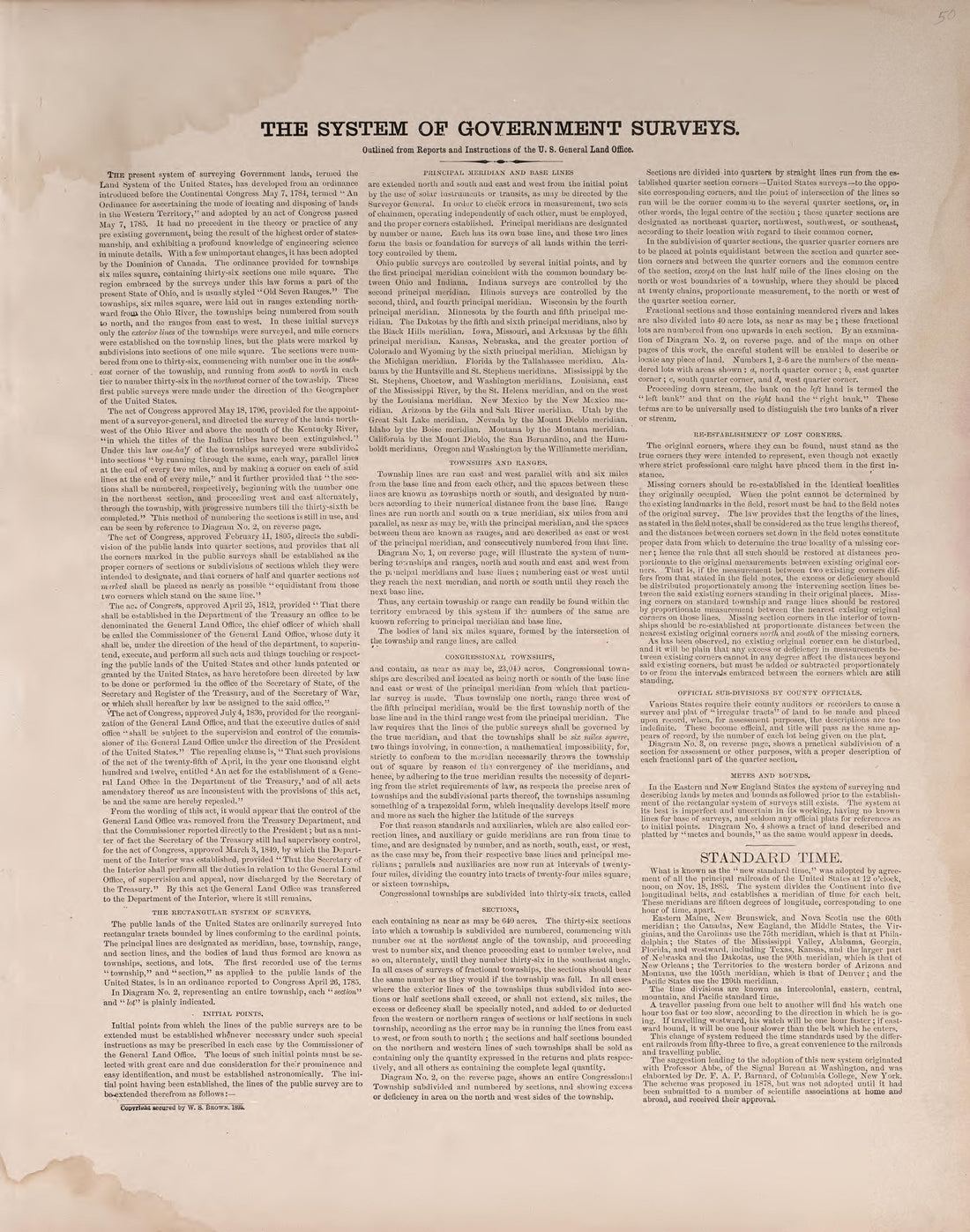 The System of Government Surveys from Plat Book of Jackson County, Missouri : Compiled from County Records and Actual Surveys 1904 by Relic Map Company