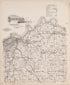 Outline Map of Jackson County from Plat Book of Jackson County, Missouri : Compiled from County Records and Actual Surveys 1904 by Relic Map Company