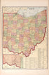 Ohio from Plat Book of Preble County, Ohio : Compiled from County Records and Actual Surveys 1912 by Relic Map Company