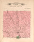 Twin from Plat Book of Preble County, Ohio : Compiled from County Records and Actual Surveys 1912 by Relic Map Company