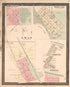 Noblesville, Wolf Lake, Swan, Cromwell, & Kimmell from Plat Book and Statistical Record of Noble County, Indiana : Containing a Brief History of the County, Townships, Cities and Larger Towns, Together With a Large Map of Indiana and Outline Map … 1893 by Relic Map Company