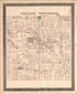 Orange Township from Plat Book and Statistical Record of Noble County, Indiana : Containing a Brief History of the County, Townships, Cities and Larger Towns, Together With a Large Map of Indiana and Outline Map … 1893 by Relic Map Company