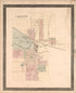 Ligonier from Plat Book and Statistical Record of Noble County, Indiana : Containing a Brief History of the County, Townships, Cities and Larger Towns, Together With a Large Map of Indiana and Outline Map … 1893 by Relic Map Company
