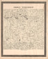 Green Township from Plat Book and Statistical Record of Noble County, Indiana : Containing a Brief History of the County, Townships, Cities and Larger Towns, Together With a Large Map of Indiana and Outline Map … 1893 by Relic Map Company