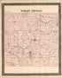 Elkhart Township from Plat Book and Statistical Record of Noble County, Indiana : Containing a Brief History of the County, Townships, Cities and Larger Towns, Together With a Large Map of Indiana and Outline Map … 1893 by Relic Map Company