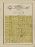 Map of Bear Creek Township from Plat Book and Complete Survey of Christian County, Illinois : Containing Plats of All Townships With Owners&