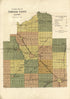 Outline Map of Christian County Illinois from Plat Book and Complete Survey of Christian County, Illinois : Containing Plats of All Townships With Owners&