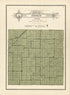 Map of Johnson Township from Plat Book and Complete Survey of Christian County, Illinois : Containing Plats of All Townships With Owners&