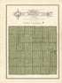 Map of Prairieton Township from Plat Book and Complete Survey of Christian County, Illinois : Containing Plats of All Townships With Owners&