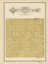 Cheever Township from Plat Book and Complete Survey of Dickinson County, Kansas : Containing Plats of Townships and Incorporated Towns, Also Maps of the State, United States and World, With an Outline Map of Dickinson … 1909 by Relic Map Company