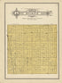 Buckeye Township from Plat Book and Complete Survey of Dickinson County, Kansas : Containing Plats of Townships and Incorporated Towns, Also Maps of the State, United States and World, With an Outline Map of Dickinson … 1909 by Relic Map Company