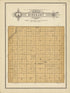 Rinehart Township from Plat Book and Complete Survey of Dickinson County, Kansas : Containing Plats of Townships and Incorporated Towns, Also Maps of the State, United States and World, With an Outline Map of Dickinson … 1909 by Relic Map Company