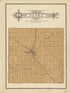 Flora Township from Plat Book and Complete Survey of Dickinson County, Kansas : Containing Plats of Townships and Incorporated Towns, Also Maps of the State, United States and World, With an Outline Map of Dickinson … 1909 by Relic Map Company