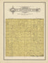Jefferson Township from Plat Book and Complete Survey of Dickinson County, Kansas : Containing Plats of Townships and Incorporated Towns, Also Maps of the State, United States and World, With an Outline Map of Dickinson … 1909 by Relic Map Company