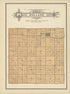 Holland Township from Plat Book and Complete Survey of Dickinson County, Kansas : Containing Plats of Townships and Incorporated Towns, Also Maps of the State, United States and World, With an Outline Map of Dickinson … 1909 by Relic Map Company