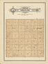 Wheatland Township from Plat Book and Complete Survey of Dickinson County, Kansas : Containing Plats of Townships and Incorporated Towns, Also Maps of the State, United States and World, With an Outline Map of Dickinson … 1909 by Relic Map Company