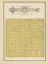 Newbern Township from Plat Book and Complete Survey of Dickinson County, Kansas : Containing Plats of Townships and Incorporated Towns, Also Maps of the State, United States and World, With an Outline Map of Dickinson … 1909 by Relic Map Company