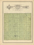 Logan Township from Plat Book and Complete Survey of Dickinson County, Kansas : Containing Plats of Townships and Incorporated Towns, Also Maps of the State, United States and World, With an Outline Map of Dickinson … 1909 by Relic Map Company