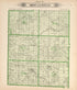 Township 34 N Range XV W from Plat Book of La Clede County, Missouri : Containing Maps of Villages, Cities and Townships of the County, and of the State, United States and World : Also Portraits of Representative Citizens, … 1912 by Relic Map Company