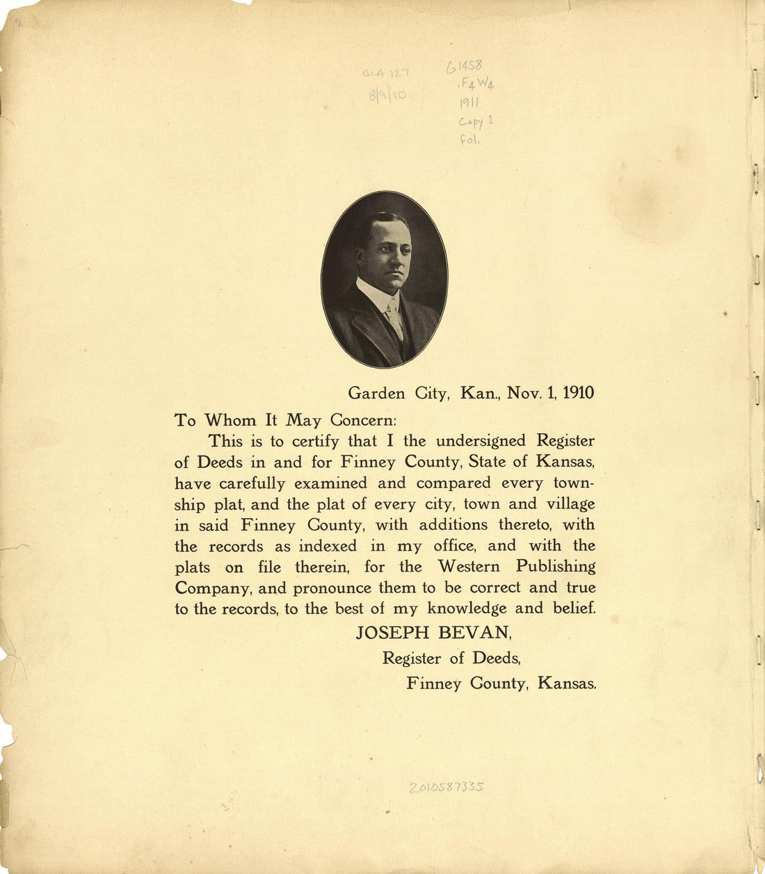 This old map of Finney County, Kansas,  was created by Western Publishing Co. (Ashland, Kan.) in 1911
