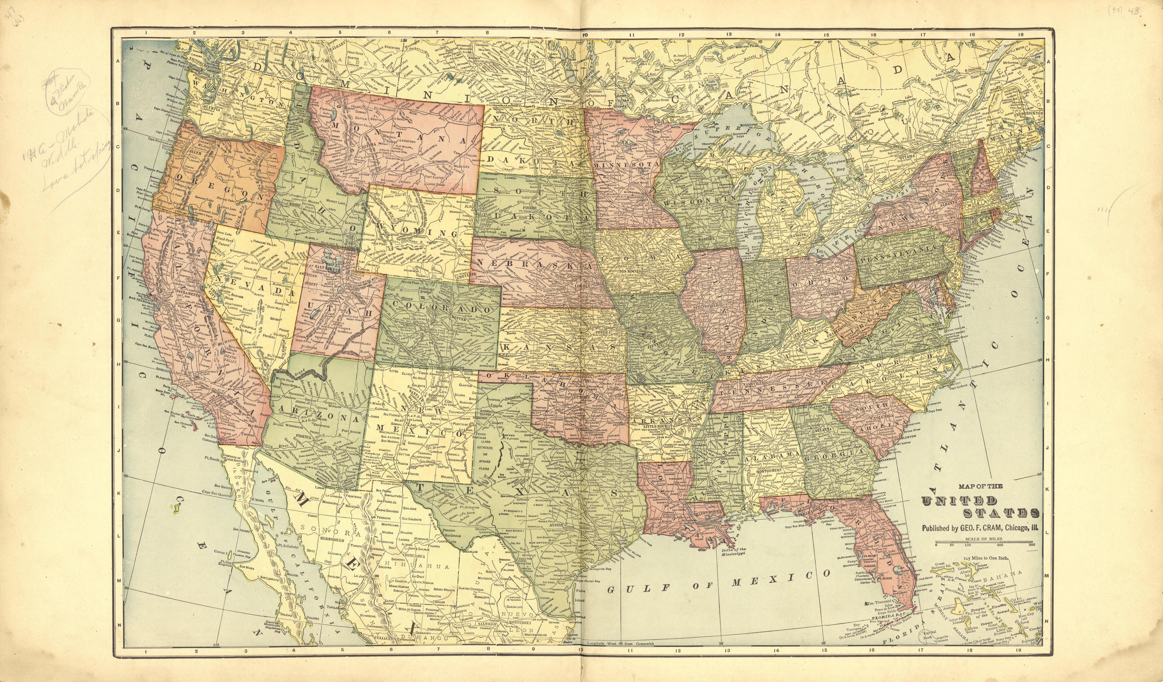 This old map of Finney County, Kansas,  was created by Western Publishing Co. (Ashland, Kan.) in 1911