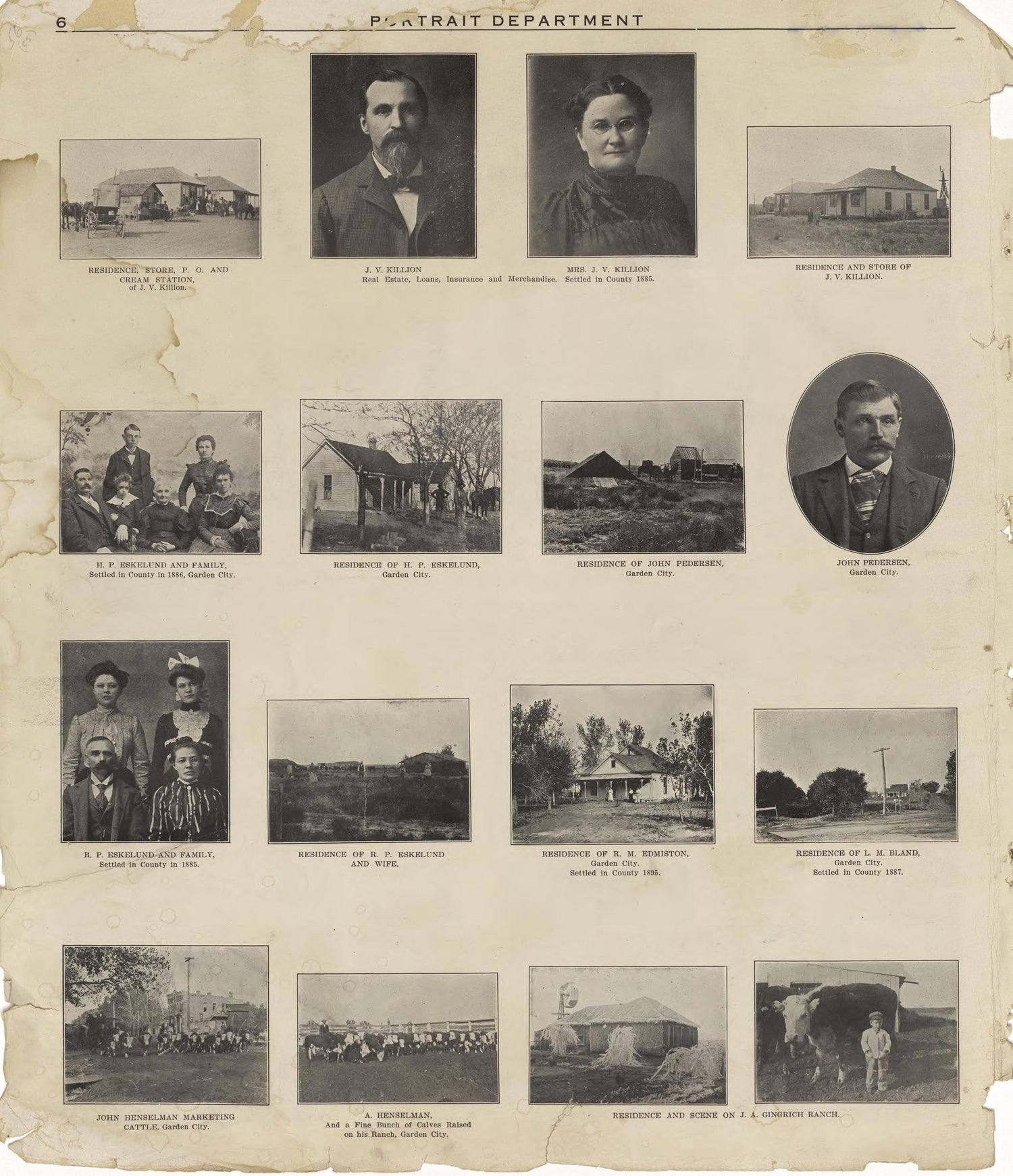 This old map of Finney County, Kansas,  was created by Western Publishing Co. (Ashland, Kan.) in 1911