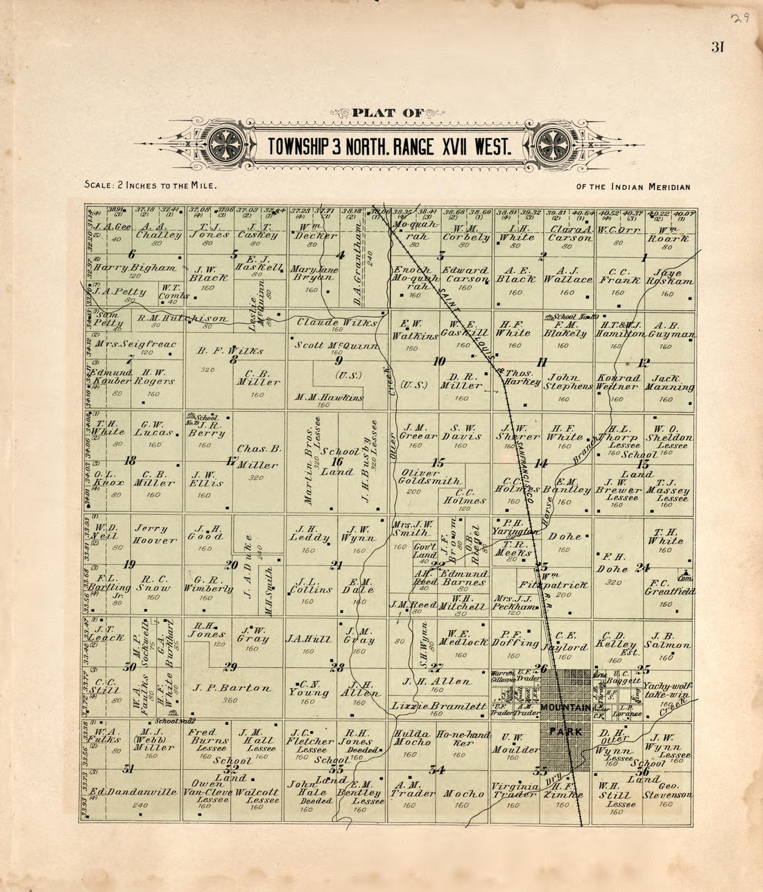 This old map of Kiowa County, Oklahoma,  was created by Wangersheim, W. (William) in 1913