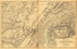 Military Map Tullahuma, Chickamauga and Chattanooga Campaigns from Atlas of the Battlefields of Chickamauga, Chattanooga and Vicinity 1896 by Relic Map Company
