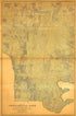 Map of Chickamauga Park from Atlas of the Battlefields of Chickamauga, Chattanooga and Vicinity 1896 by Relic Map Company