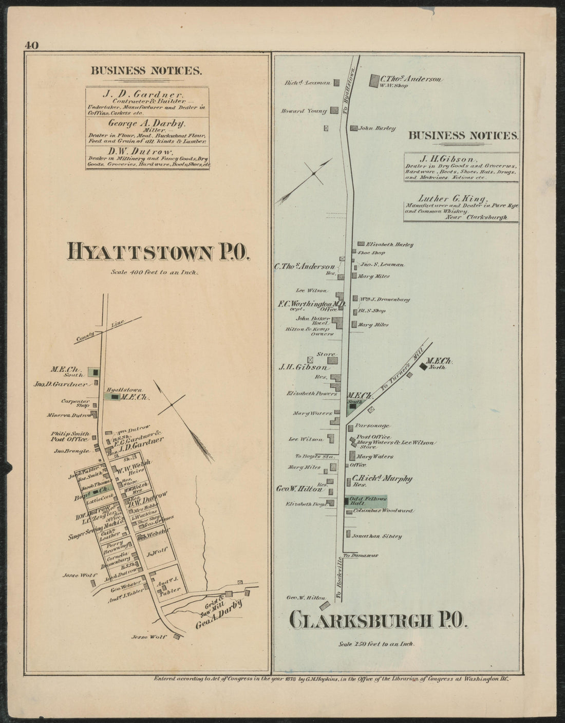 Image 26 of Atlas of Fifteen Miles Around Washington, Including the Counties of Fairfax and Alexandria, Virginia (maps Only) from Atlas of Fifteen Miles Around Washington, Including the Counties of Fairfax and Alexandria, Virginia 1879 by Relic Map Company