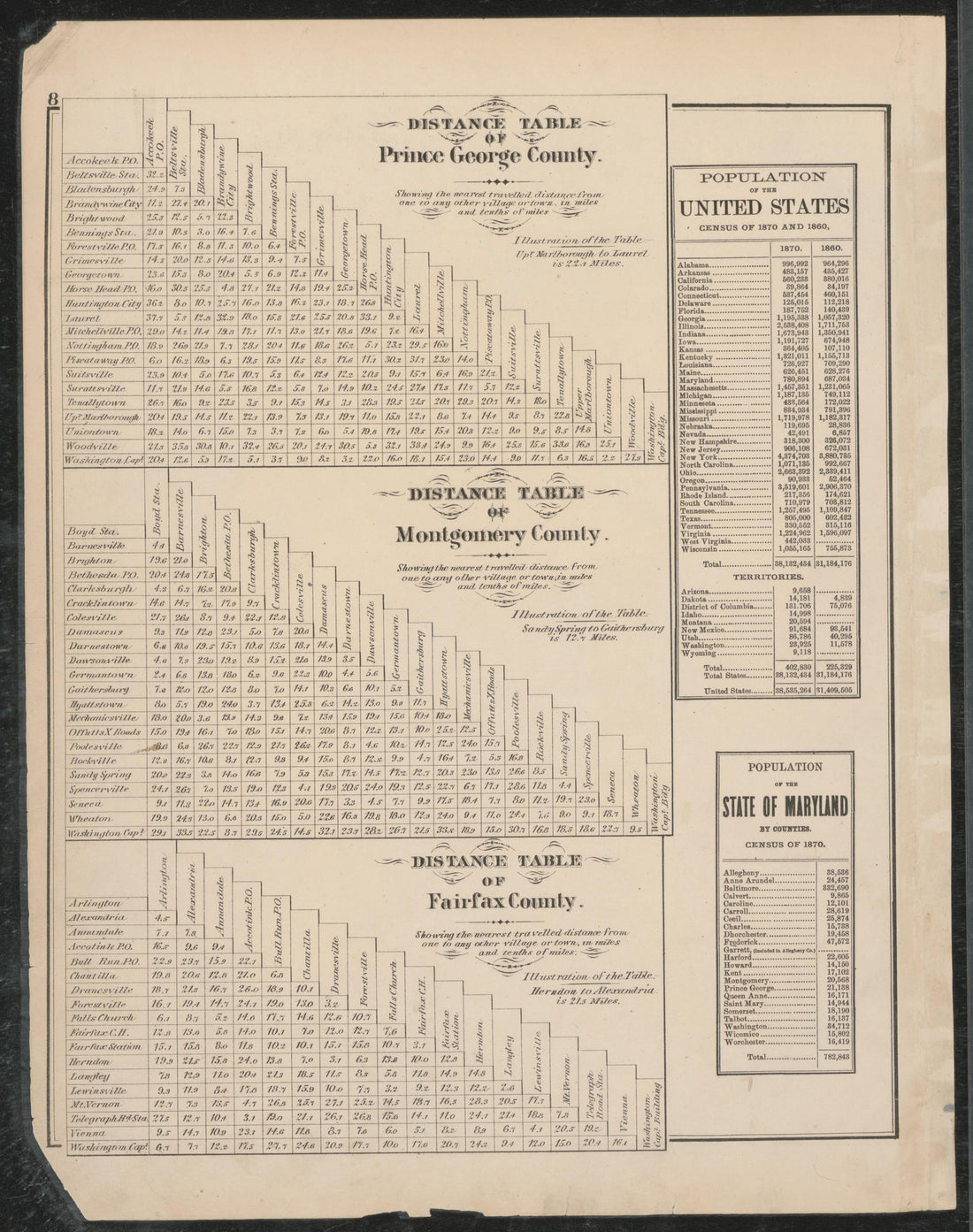 Image 6 of Atlas of Fifteen Miles Around Washington, Including the Counties of Fairfax and Alexandria, Virginia (maps Only) from Atlas of Fifteen Miles Around Washington, Including the Counties of Fairfax and Alexandria, Virginia 1879 by Relic Map Company