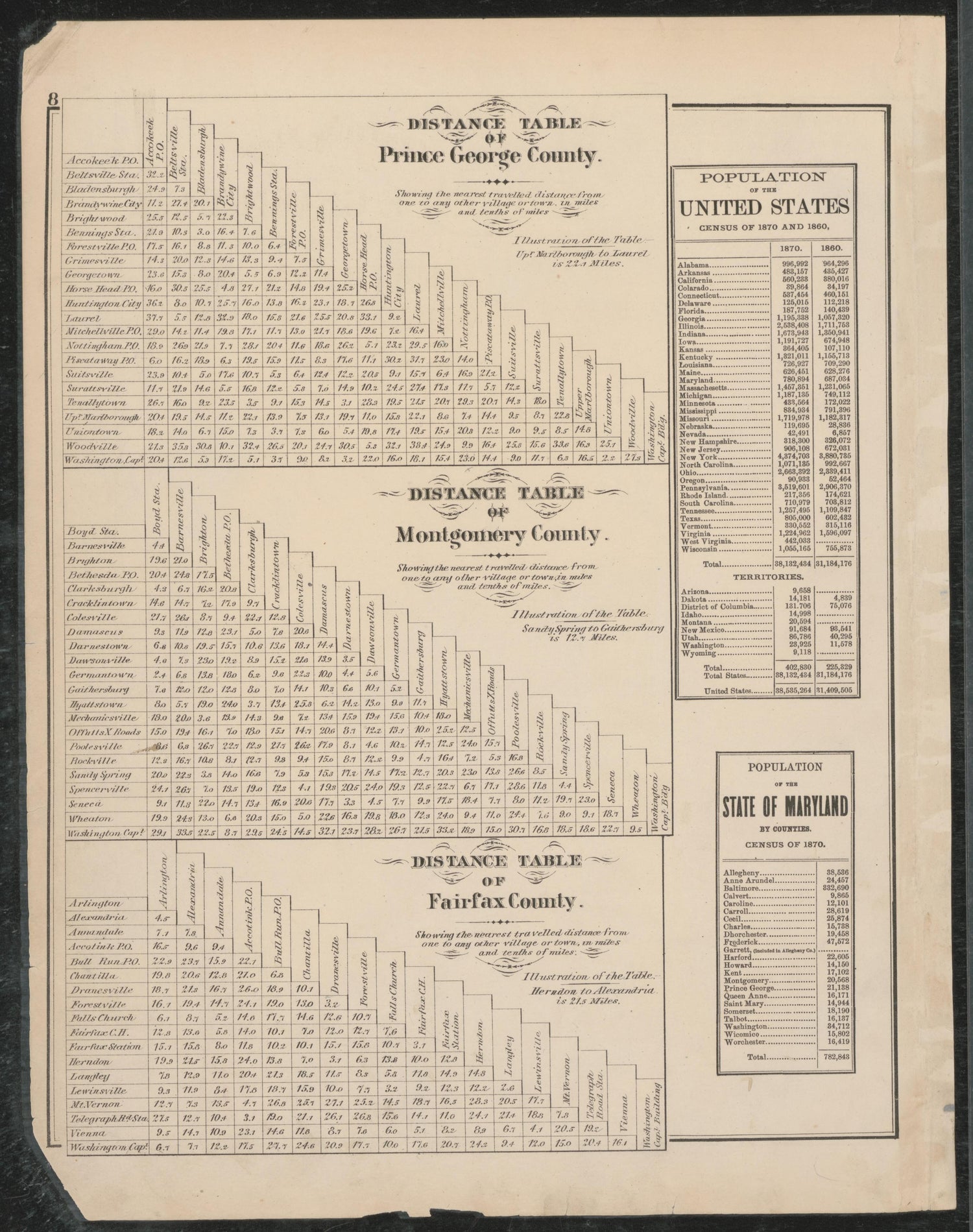 Image 6 of Atlas of Fifteen Miles Around Washington, Including the Counties of Fairfax and Alexandria, Virginia (maps Only) from Atlas of Fifteen Miles Around Washington, Including the Counties of Fairfax and Alexandria, Virginia 1879 by Relic Map Company