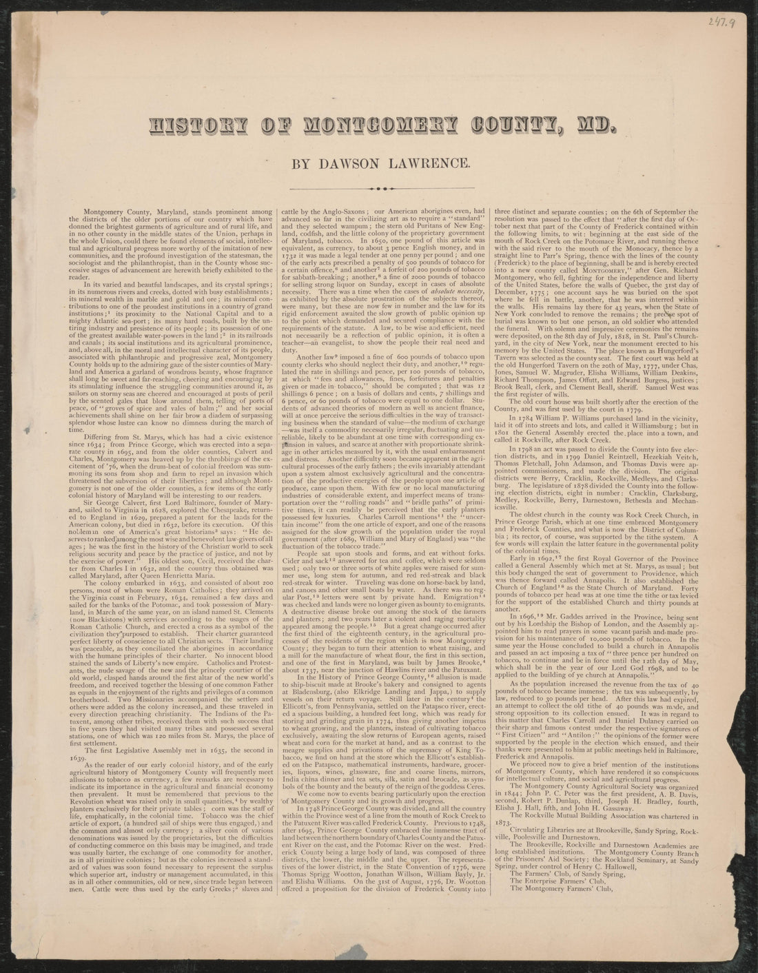 Image 3 of Atlas of Fifteen Miles Around Washington, Including the Counties of Fairfax and Alexandria, Virginia (maps Only) from Atlas of Fifteen Miles Around Washington, Including the Counties of Fairfax and Alexandria, Virginia 1879 by Relic Map Company