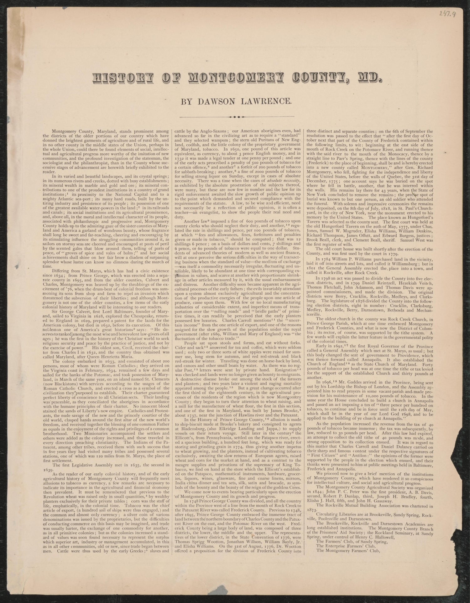 Image 3 of Atlas of Fifteen Miles Around Washington, Including the Counties of Fairfax and Alexandria, Virginia (maps Only) from Atlas of Fifteen Miles Around Washington, Including the Counties of Fairfax and Alexandria, Virginia 1879 by Relic Map Company