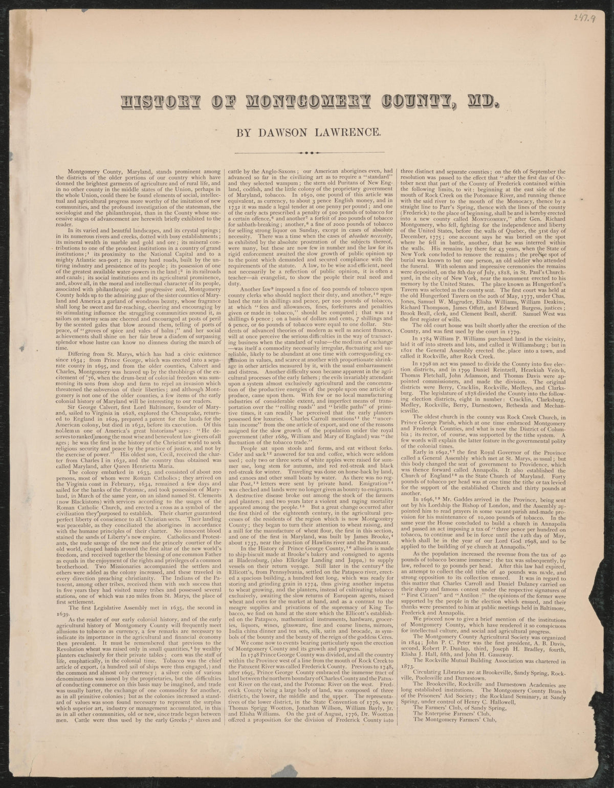 Image 3 of Atlas of Fifteen Miles Around Washington, Including the Counties of Fairfax and Alexandria, Virginia (maps Only) from Atlas of Fifteen Miles Around Washington, Including the Counties of Fairfax and Alexandria, Virginia 1879 by Relic Map Company