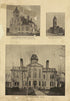 U.S. Government Building at Bay City, City Hall, Court House from the County of Bay, Michigan : Maps, History, Illustrations and Statistics 1896 by Relic Map Company