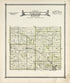 Map of Chester Township from Atlas of Saunders County, Nebraska : Containing Maps of Townships of the County, Maps of State, United States and World, Farmers Directory, Analysis of the System of U.S. Land Surveys 1916 by Relic Map Company