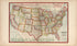 Intermediate Series United States from Atlas of Saunders County, Nebraska : Containing Maps of Townships of the County, Maps of State, United States and World, Farmers Directory, Analysis of the System of U.S. Land Surveys 1916 by Relic Map Company