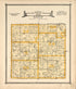 Map of Elk Township from Atlas of Saunders County, Nebraska : Containing Maps of Townships of the County, Maps of State, United States and World, Farmers Directory, Analysis of the System of U.S. Land Surveys 1916 by Relic Map Company