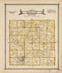 Map of Richland Township from Atlas of Saunders County, Nebraska : Containing Maps of Townships of the County, Maps of State, United States and World, Farmers Directory, Analysis of the System of U.S. Land Surveys 1916 by Relic Map Company
