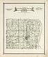 Map of Union Township from Atlas of Saunders County, Nebraska : Containing Maps of Townships of the County, Maps of State, United States and World, Farmers Directory, Analysis of the System of U.S. Land Surveys 1916 by Relic Map Company