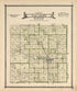 Map of Oak Creek Township from Atlas of Saunders County, Nebraska : Containing Maps of Townships of the County, Maps of State, United States and World, Farmers Directory, Analysis of the System of U.S. Land Surveys 1916 by Relic Map Company